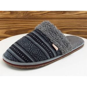 Feelgoodz‎ Size 8 Mule Gray Fabric Men Slip On